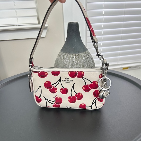 NEW! COACH Nolita 19 with Cherry Print 🍒🍒 - Picture 7 of 7